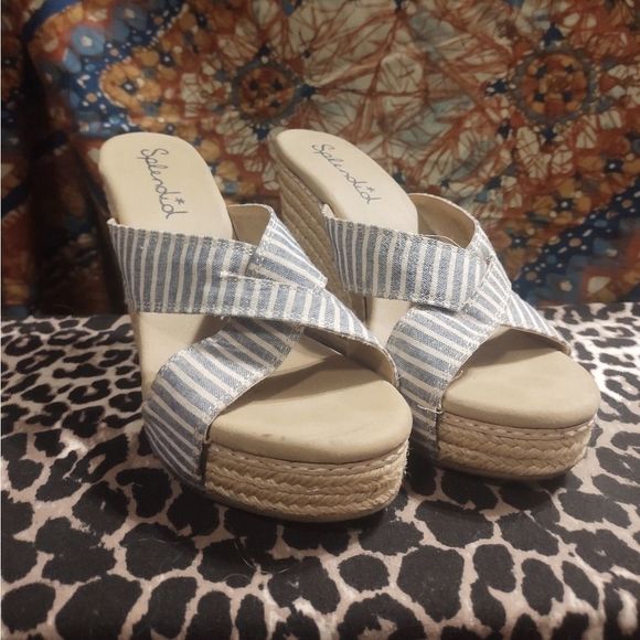 SPLENDID | WEDGE SLIDES SANDALS - Picture 2 of 9